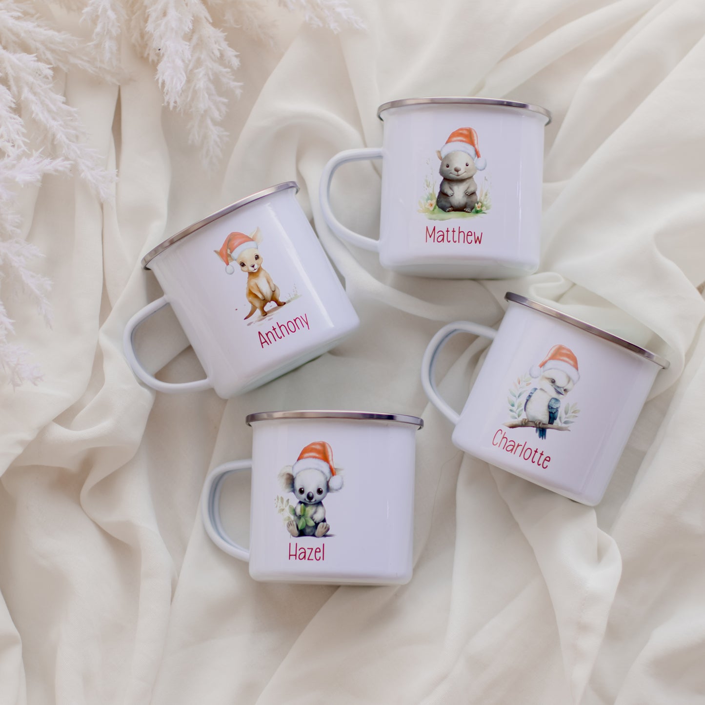 Personalised Christmas Mug - Australian Animals Collection Christmas Mug Miss Ali's