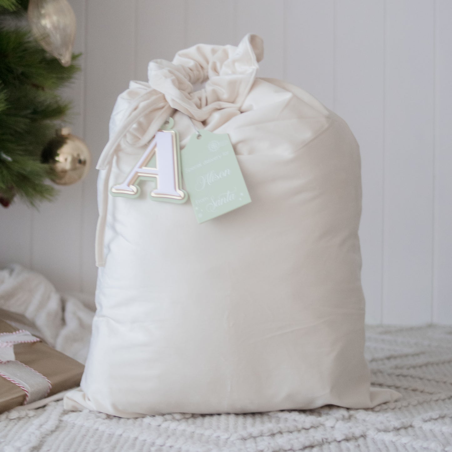 Velvet Santa Sack Velvet Santa Sack Miss Ali's
