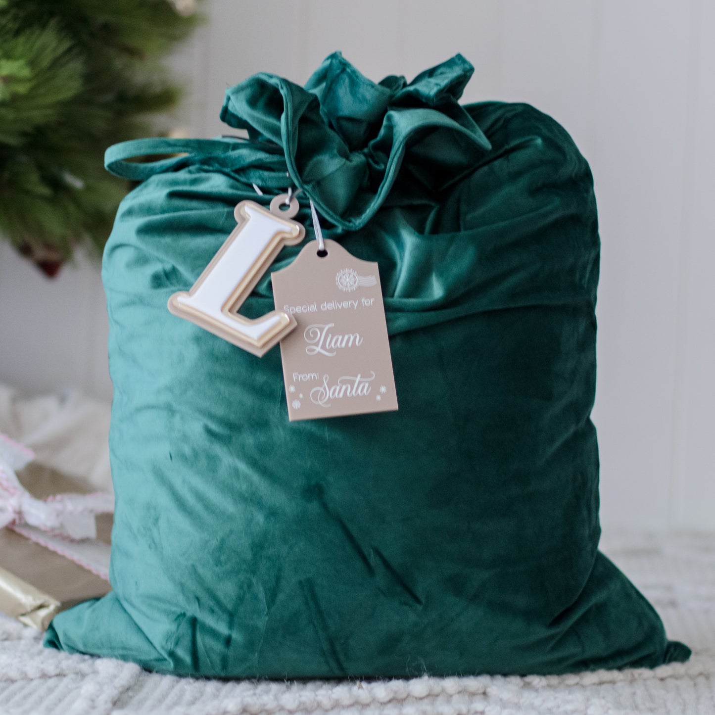Velvet Santa Sack Velvet Santa Sack Miss Ali's