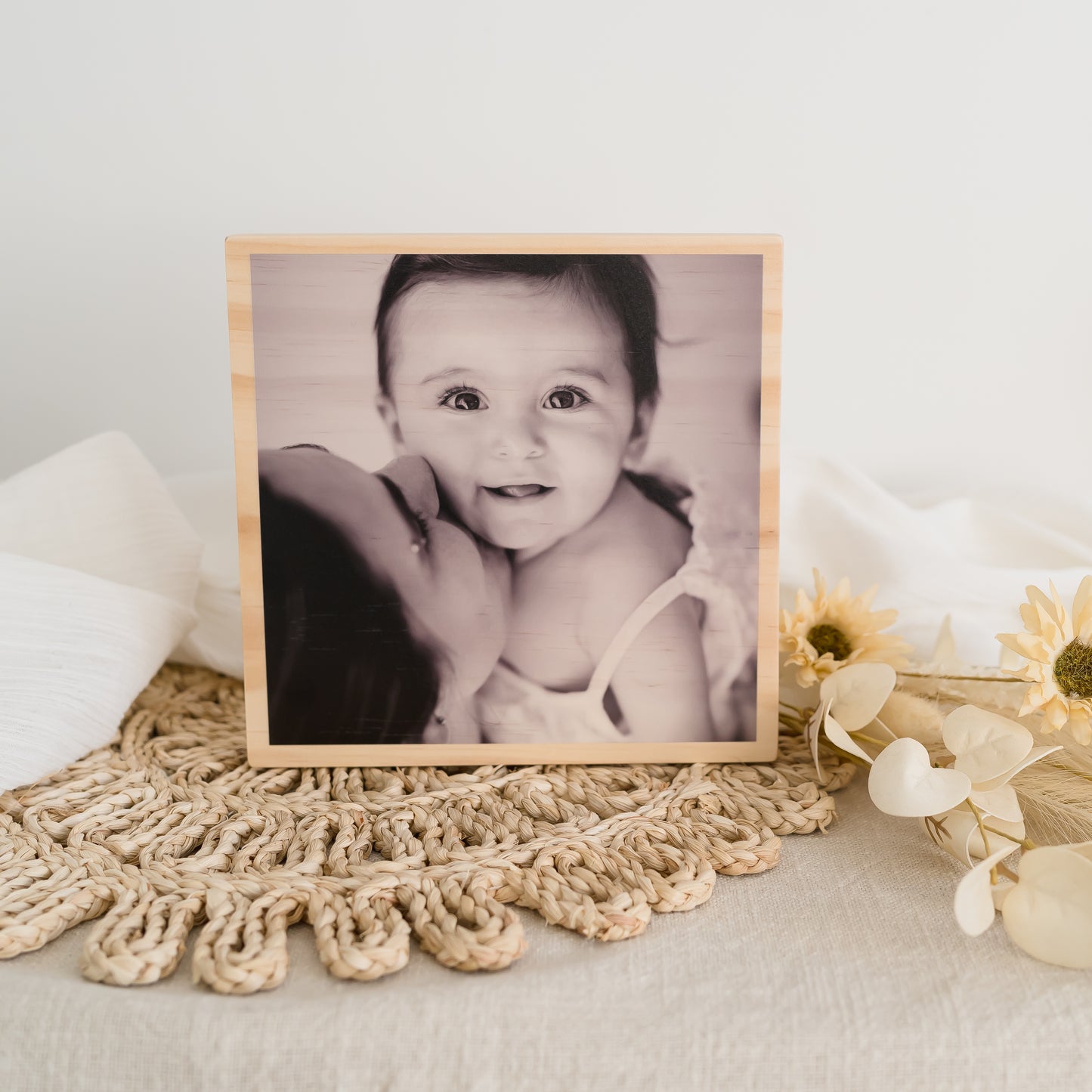 Wooden Photo Block - Square Miss Ali's