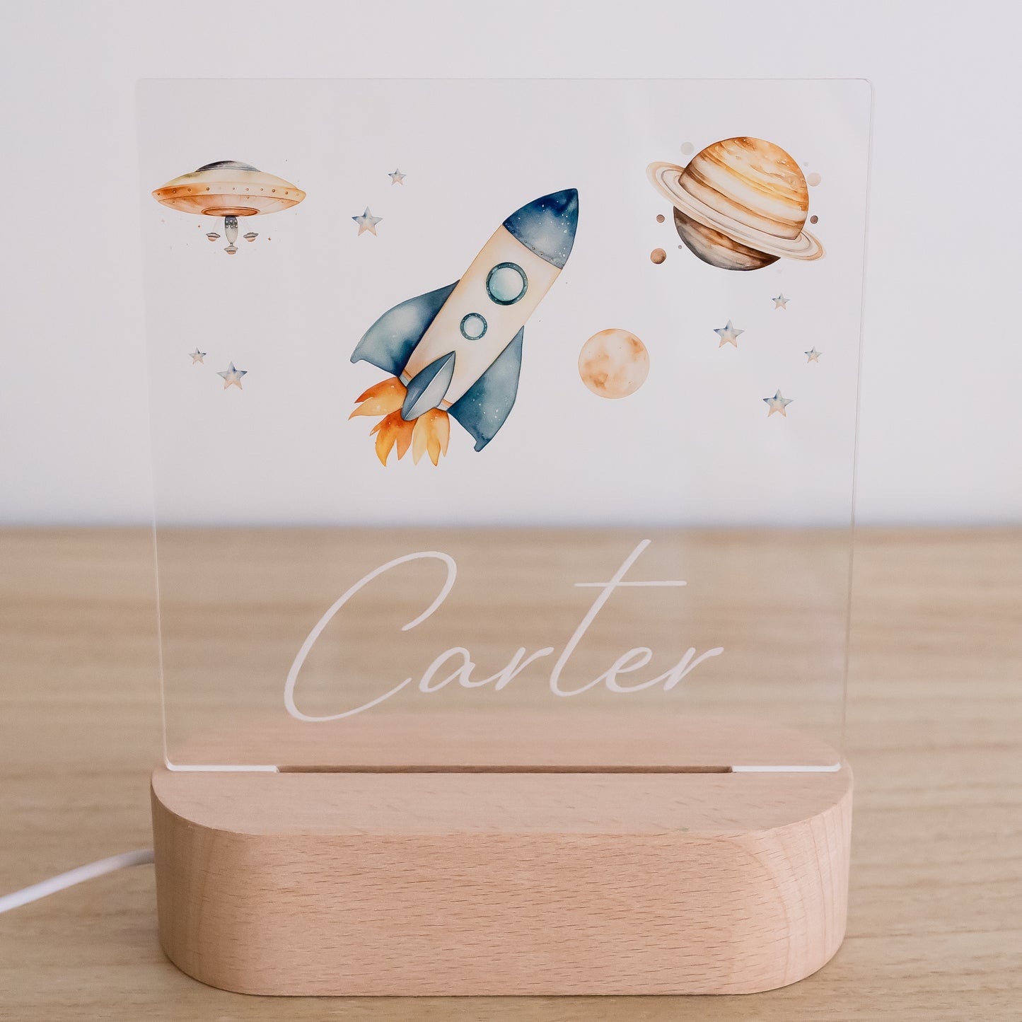 Personalised Night Light - Colour Miss Ali's