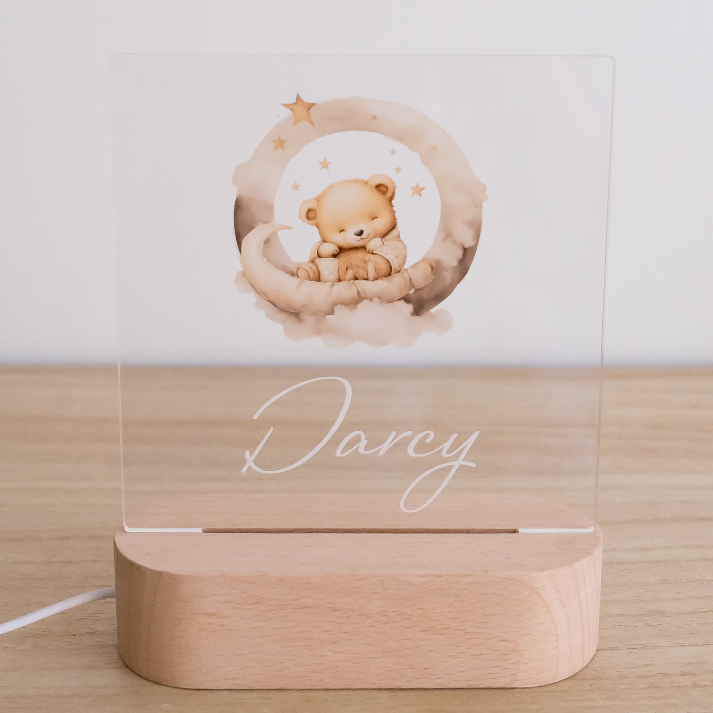 Personalised Night Light - Colour Miss Ali's