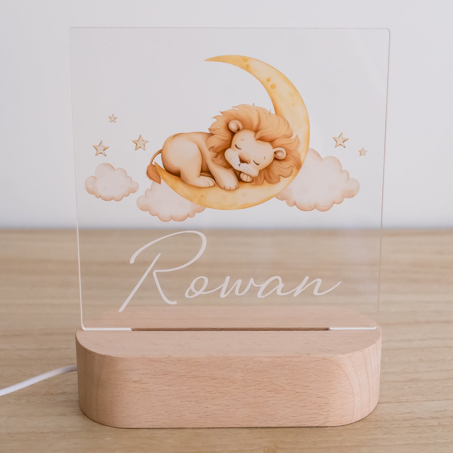 Personalised Night Light - Colour Miss Ali's