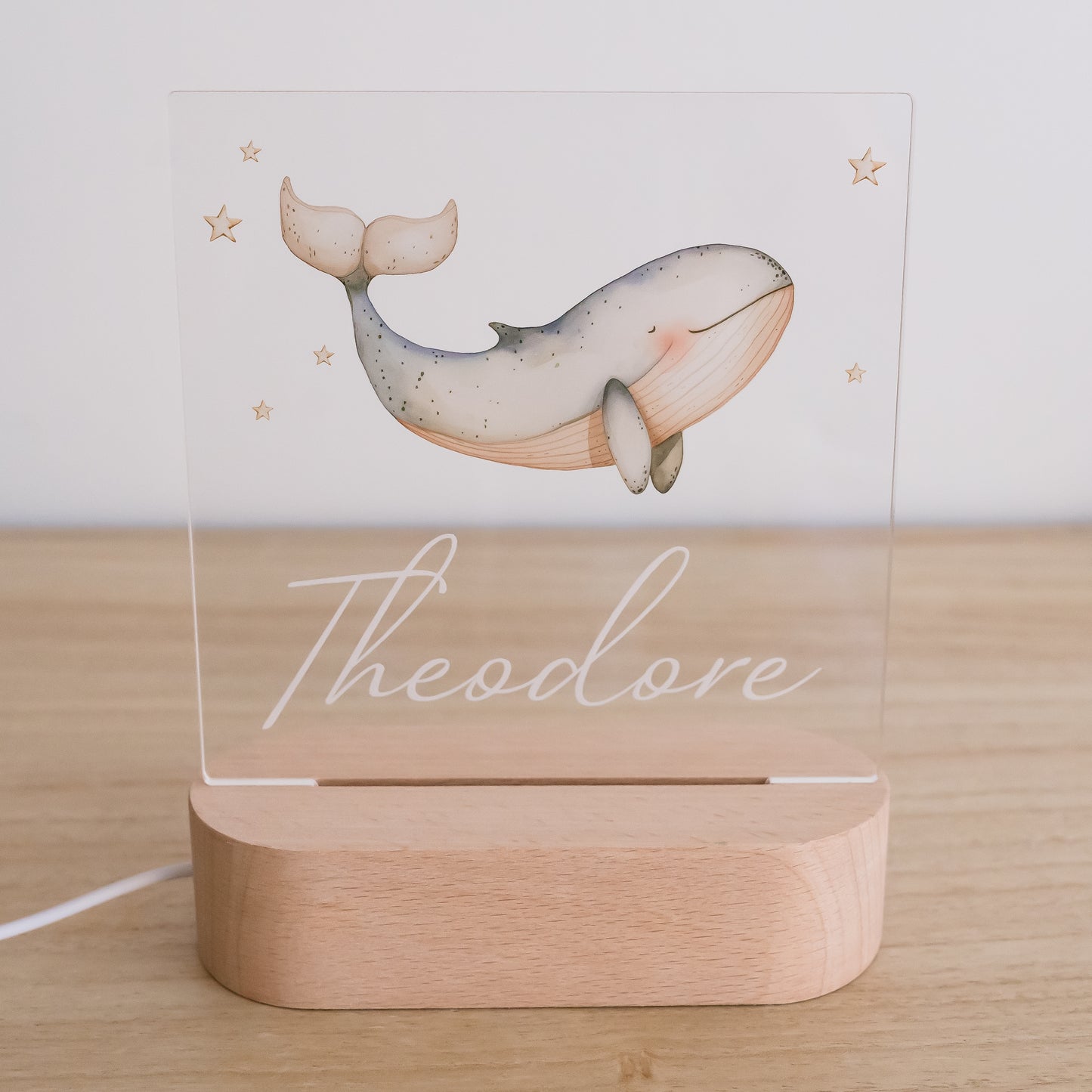 Personalised Night Light - Colour Miss Ali's