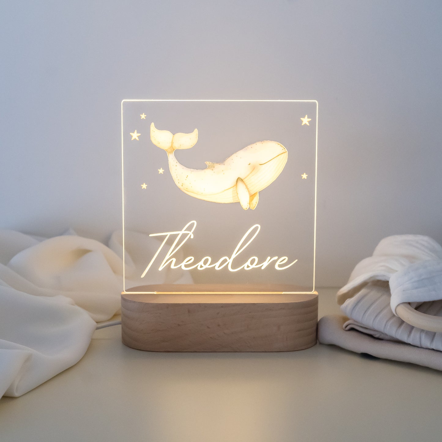 Personalised Night Light - Colour Miss Ali's