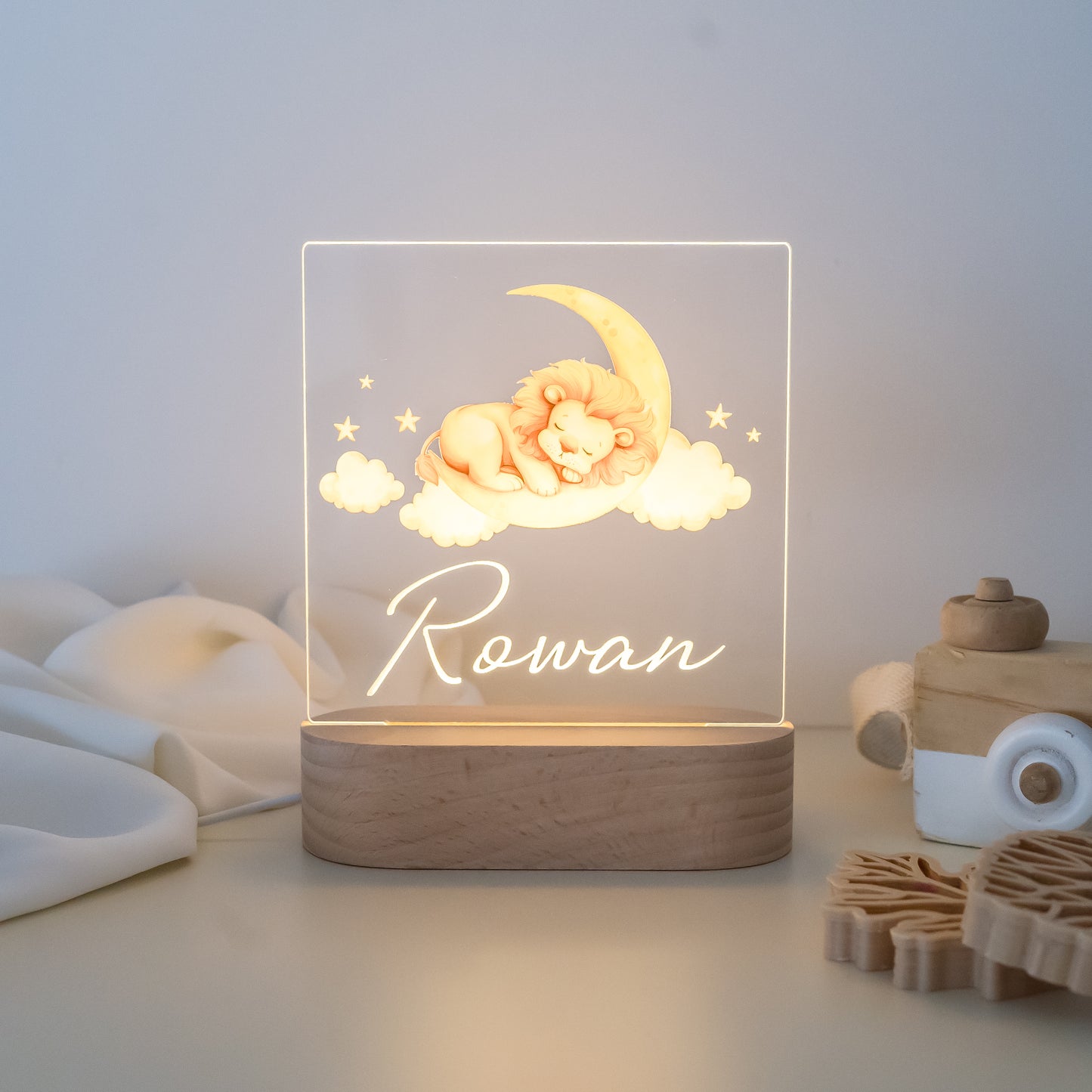 Personalised Night Light - Colour Miss Ali's