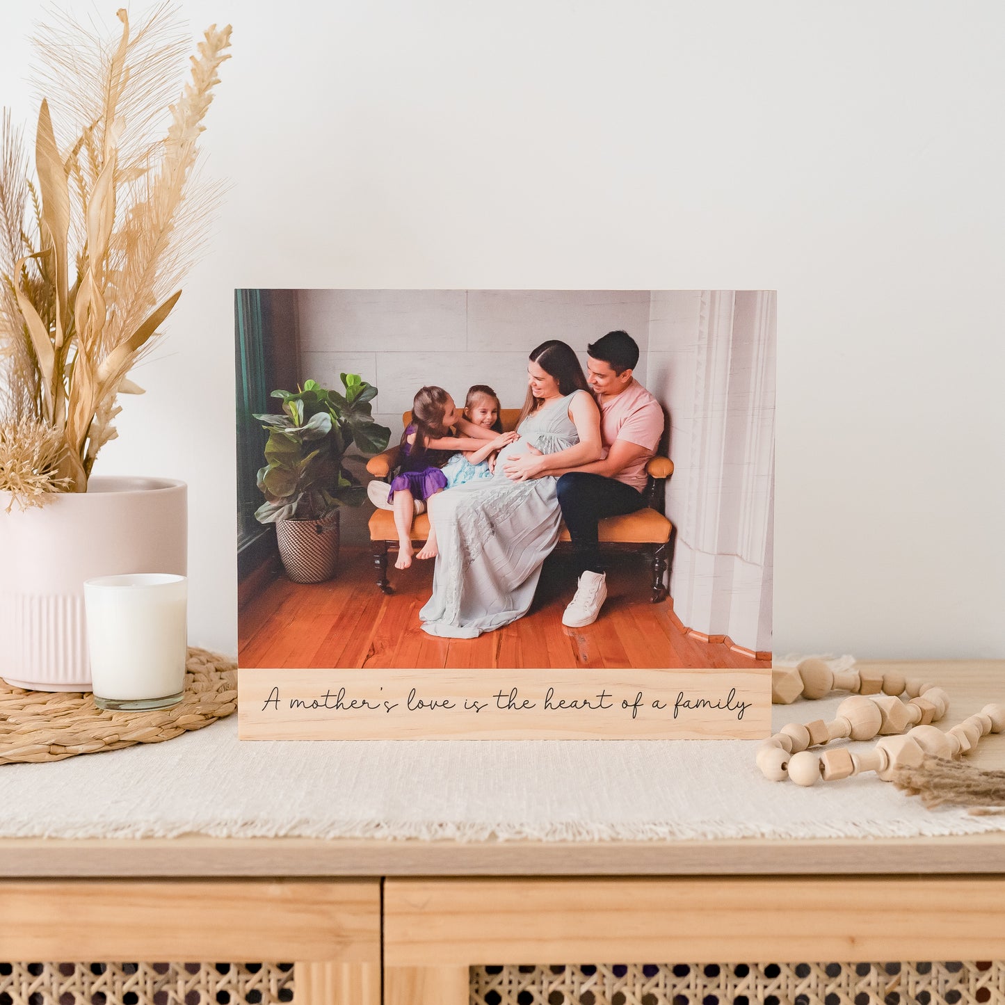 Wooden Photo Block - Landscape wooden photo block Miss Ali's