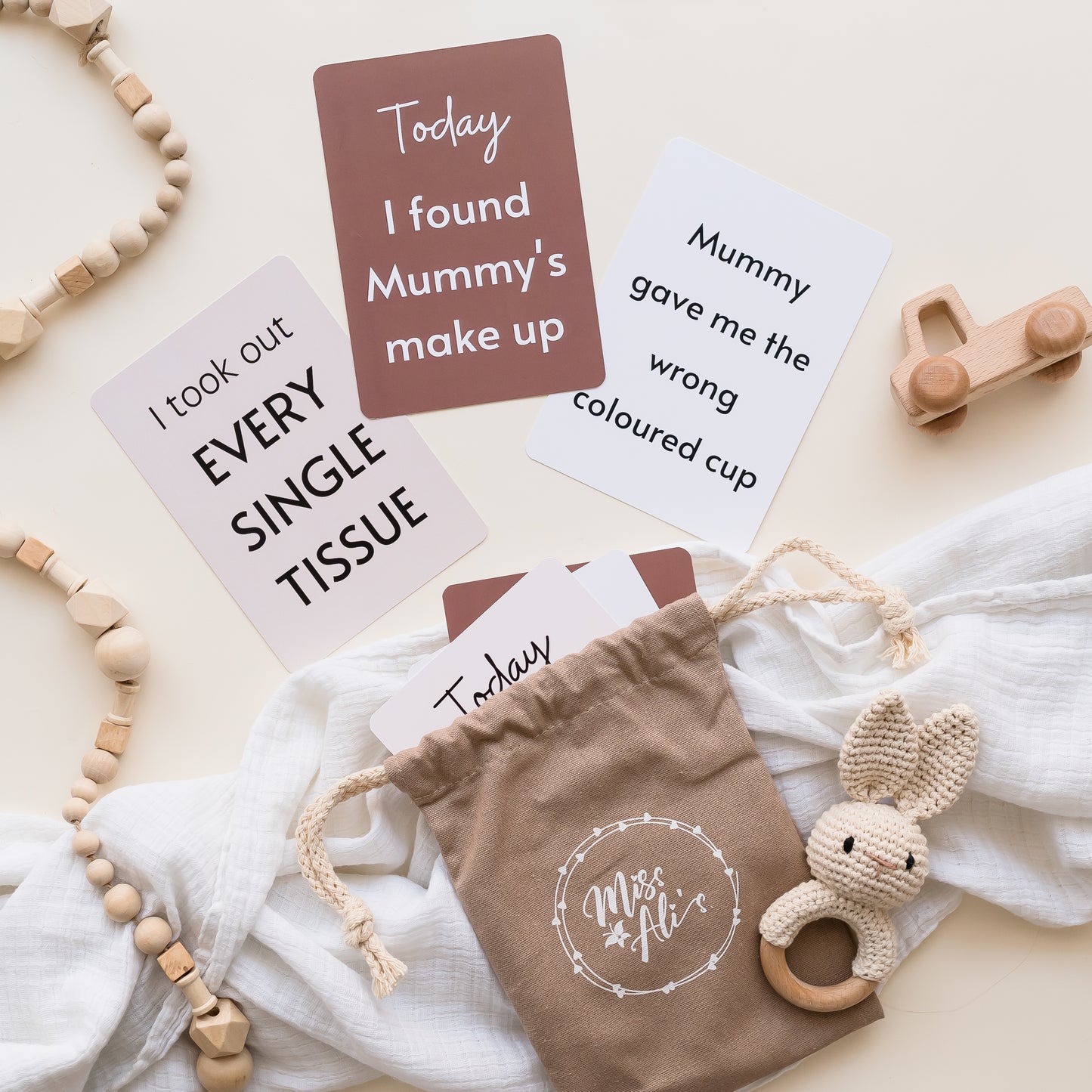 Milestone Cards - Cheeky Miss Ali's