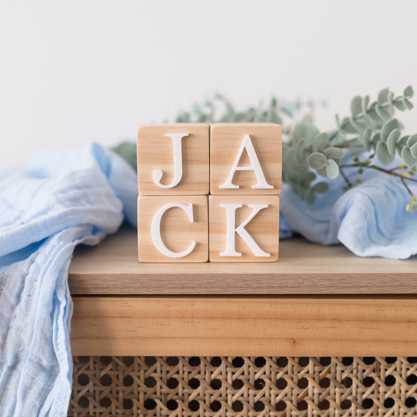 Mini Personalised Name Blocks mini blocks Miss Ali's