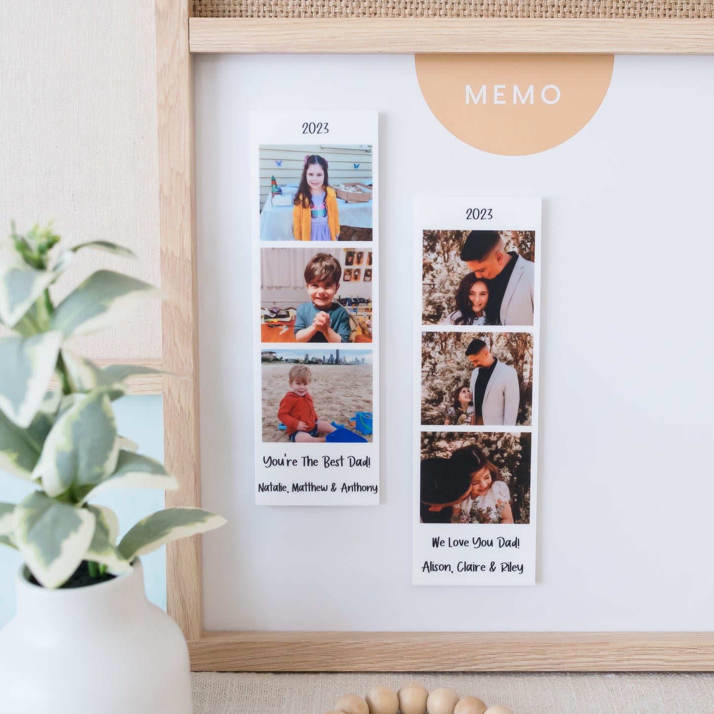 Photo Booth Strip Print - Magnet polaroid Miss Ali's