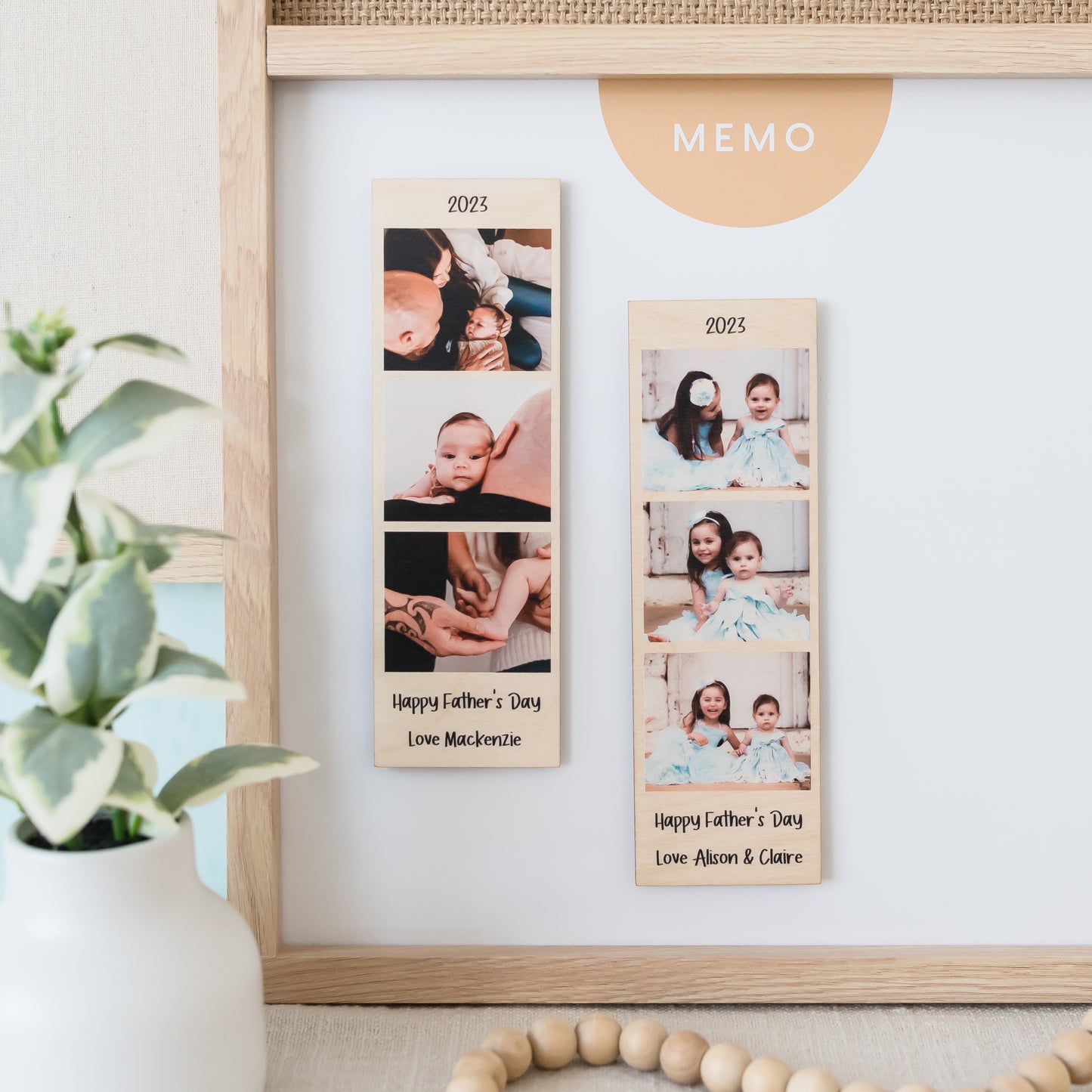 Photo Booth Strip Print - Magnet polaroid Miss Ali's