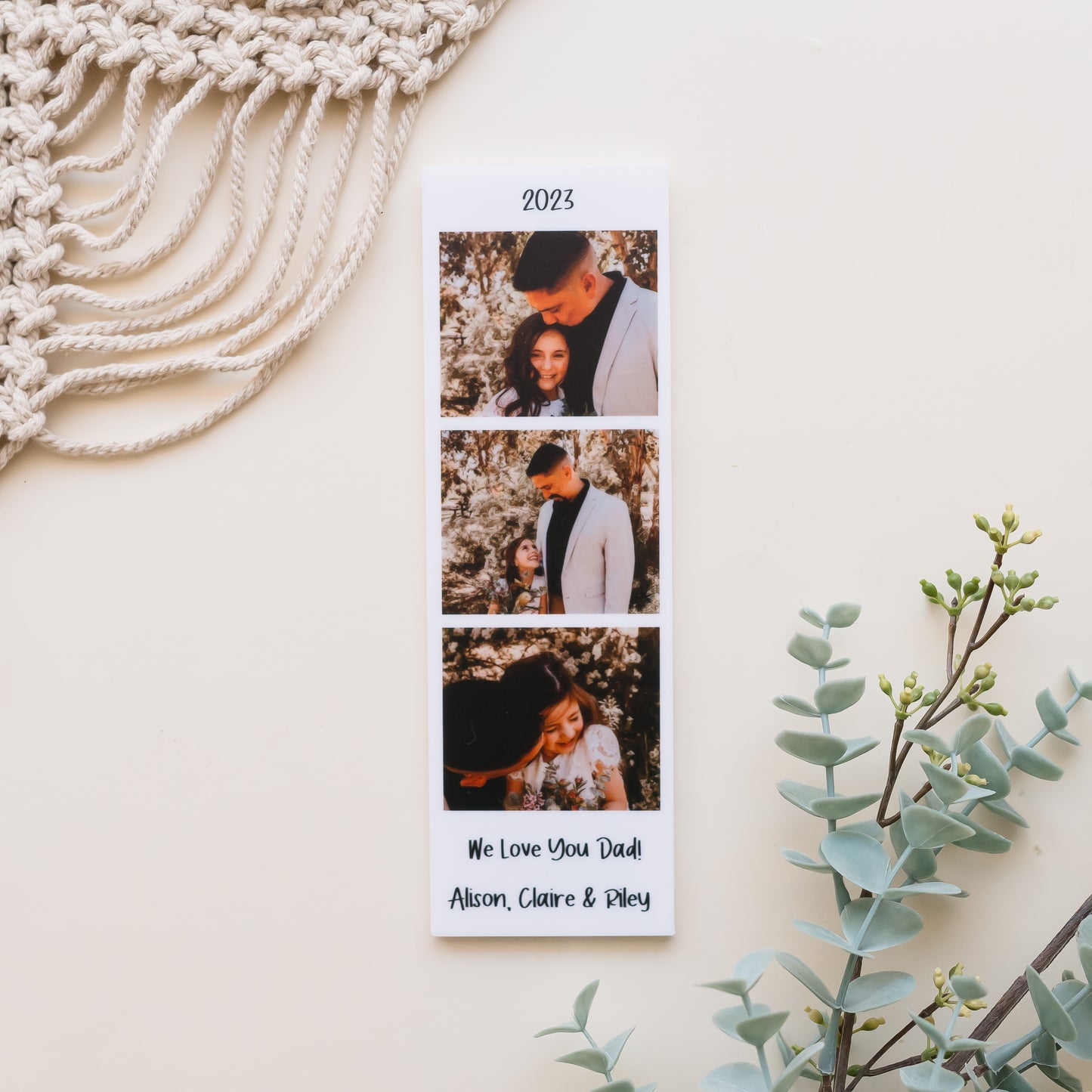 Photo Booth Strip Print - Magnet polaroid Miss Ali's