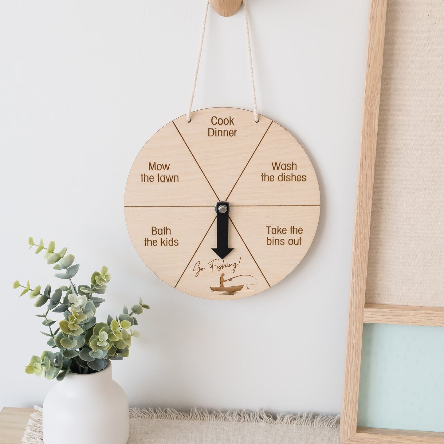Father's Day Spin The Arrow Novelty Plaque Spin the arrow Miss Ali's