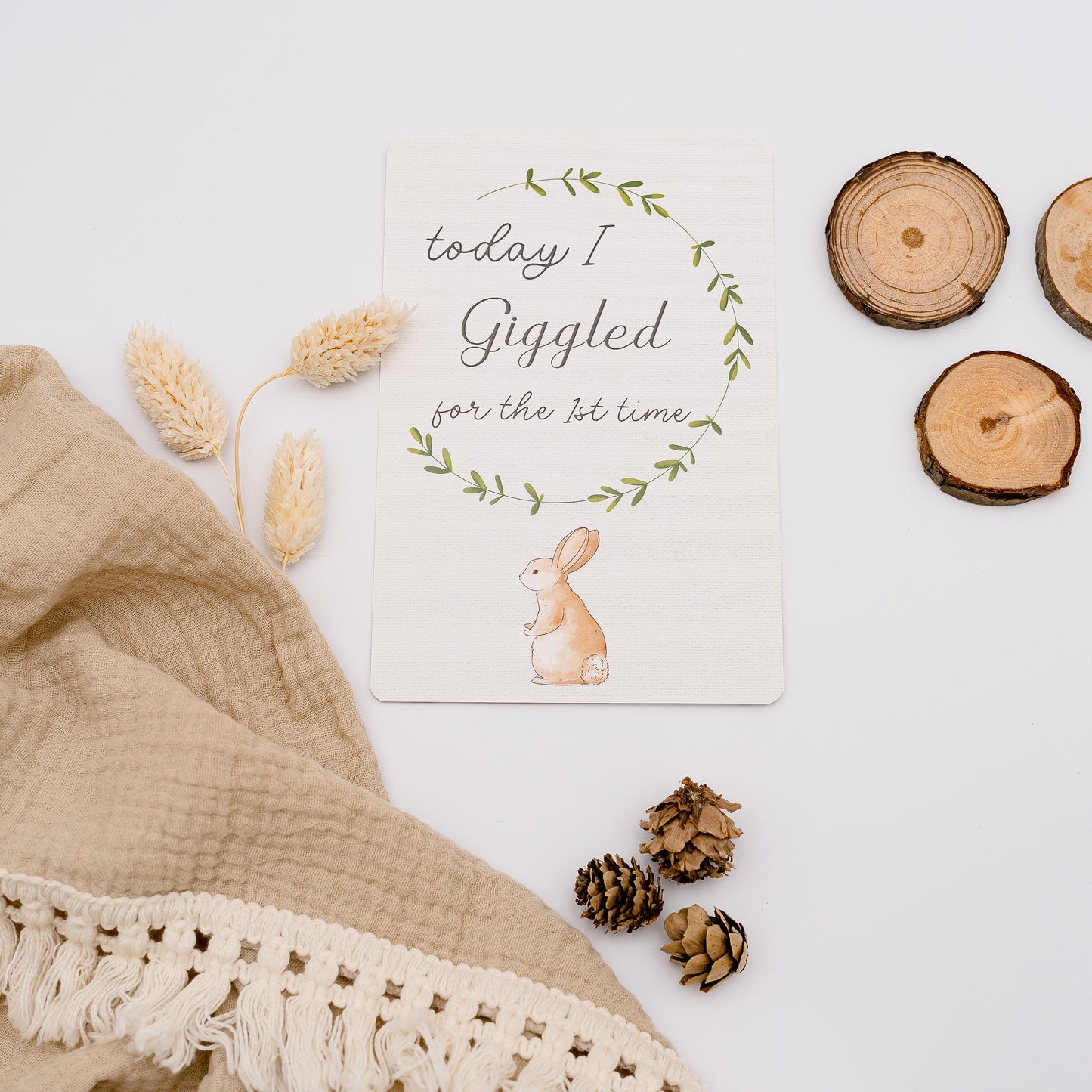 Milestone Cards - Woodland Miss Ali's