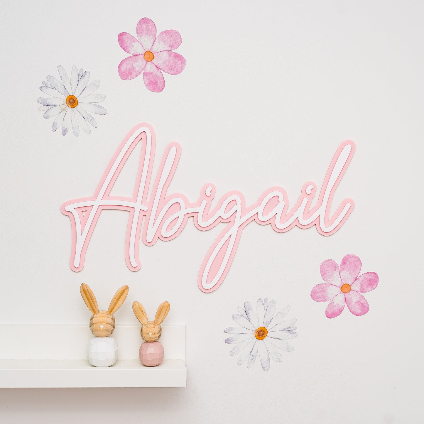 3D Name Sign - Signature 3D name sign Miss Ali's
