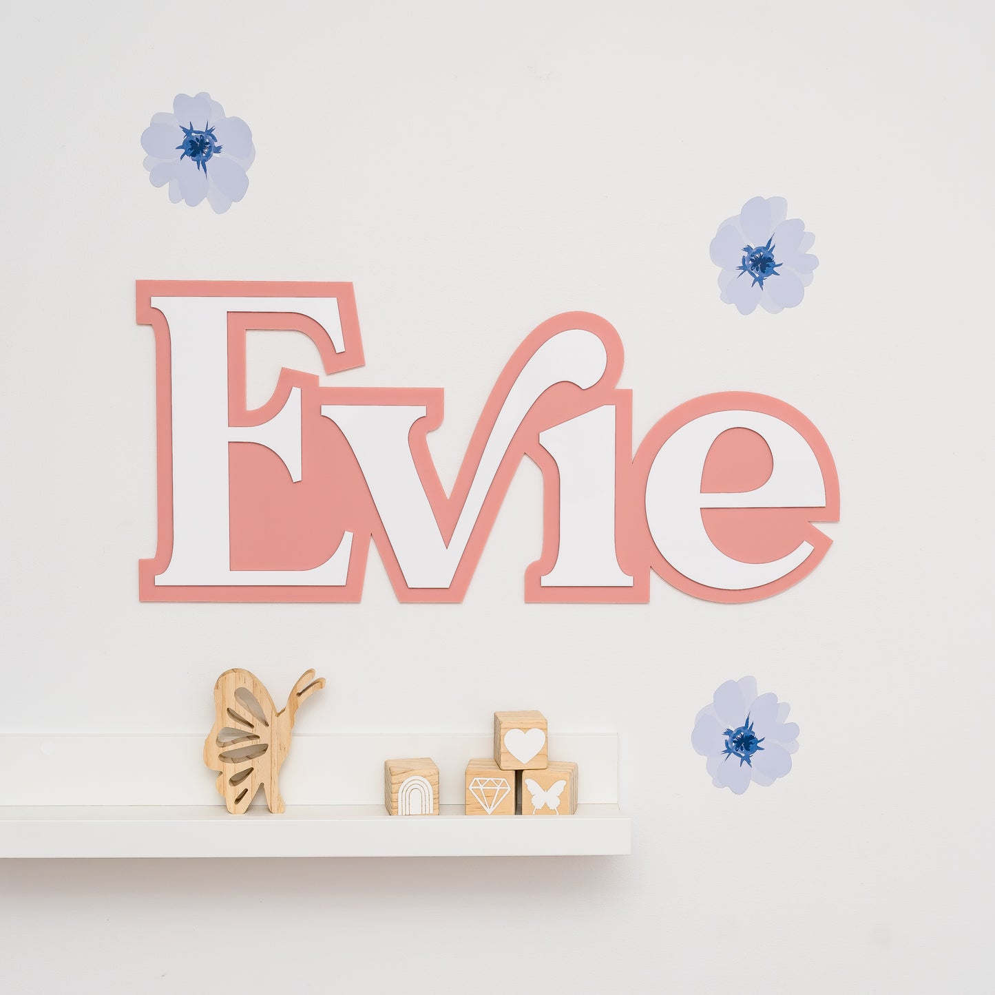 3D Name Sign - Editorial 3D name sign Miss Ali's