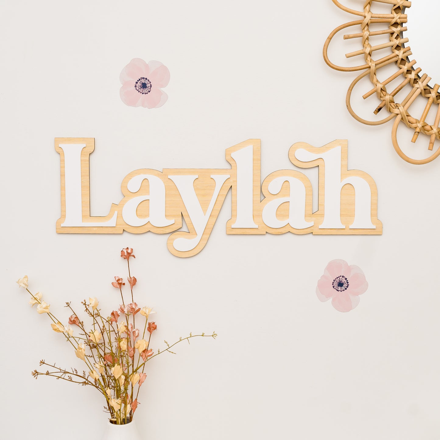 3D Name Sign - Editorial 3D name sign Miss Ali's