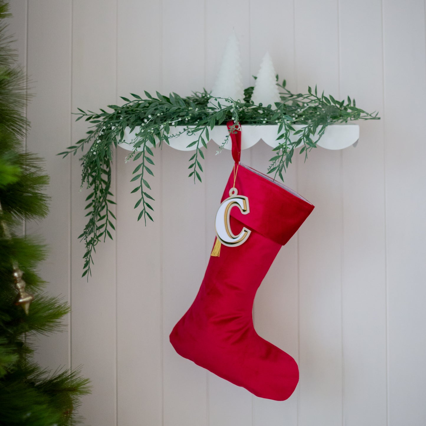 Velvet Christmas Stocking Velvet Christmas Stocking Miss Ali's