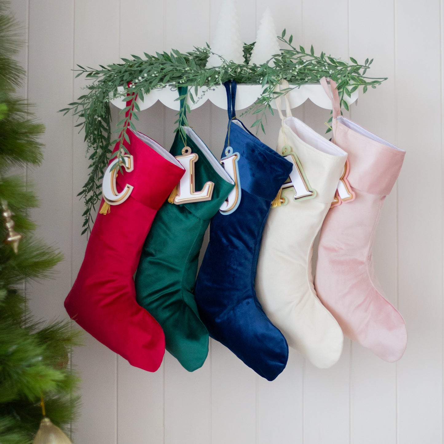 Velvet Christmas Stocking Velvet Christmas Stocking Miss Ali's