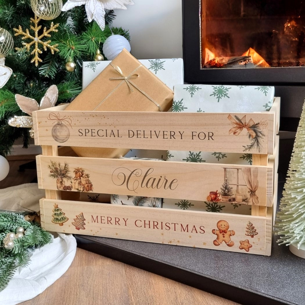 Christmas Crate - Colour personal xmas Miss Ali's