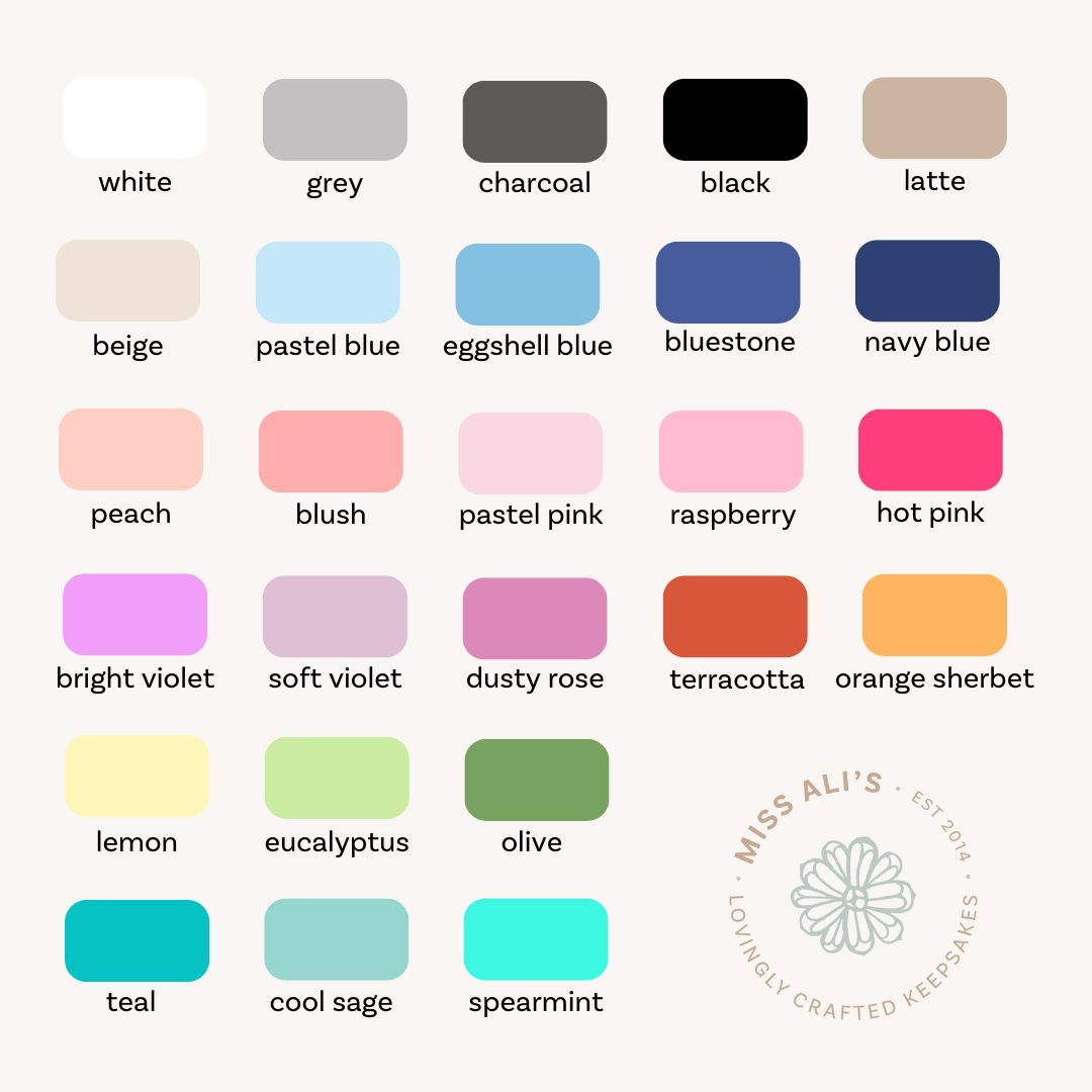 Introducing - Personalised Fill in the Details fill in name Miss Ali's