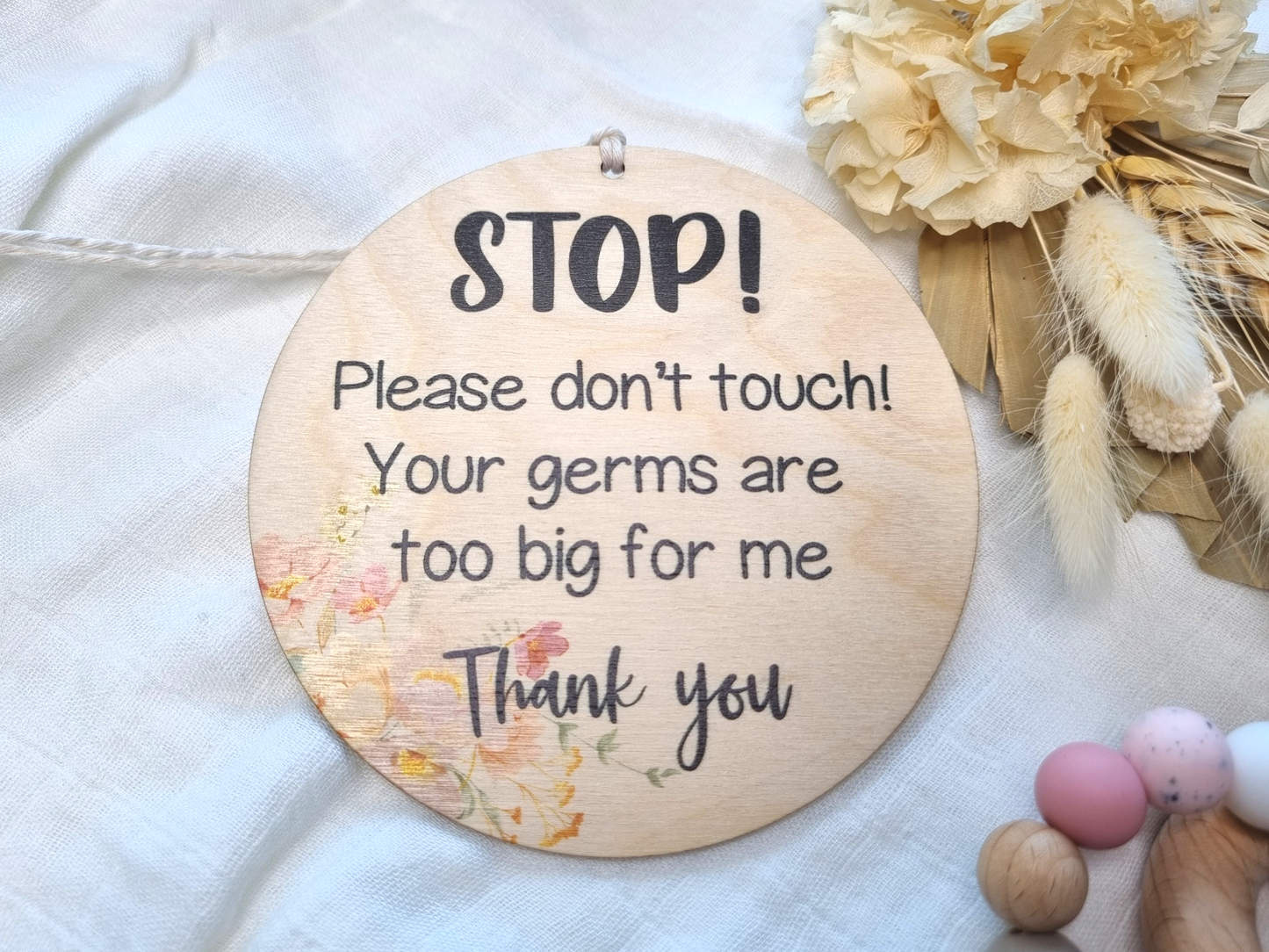 Wholesale Your Germs Are Too Big For Me - Floral Miss Ali's