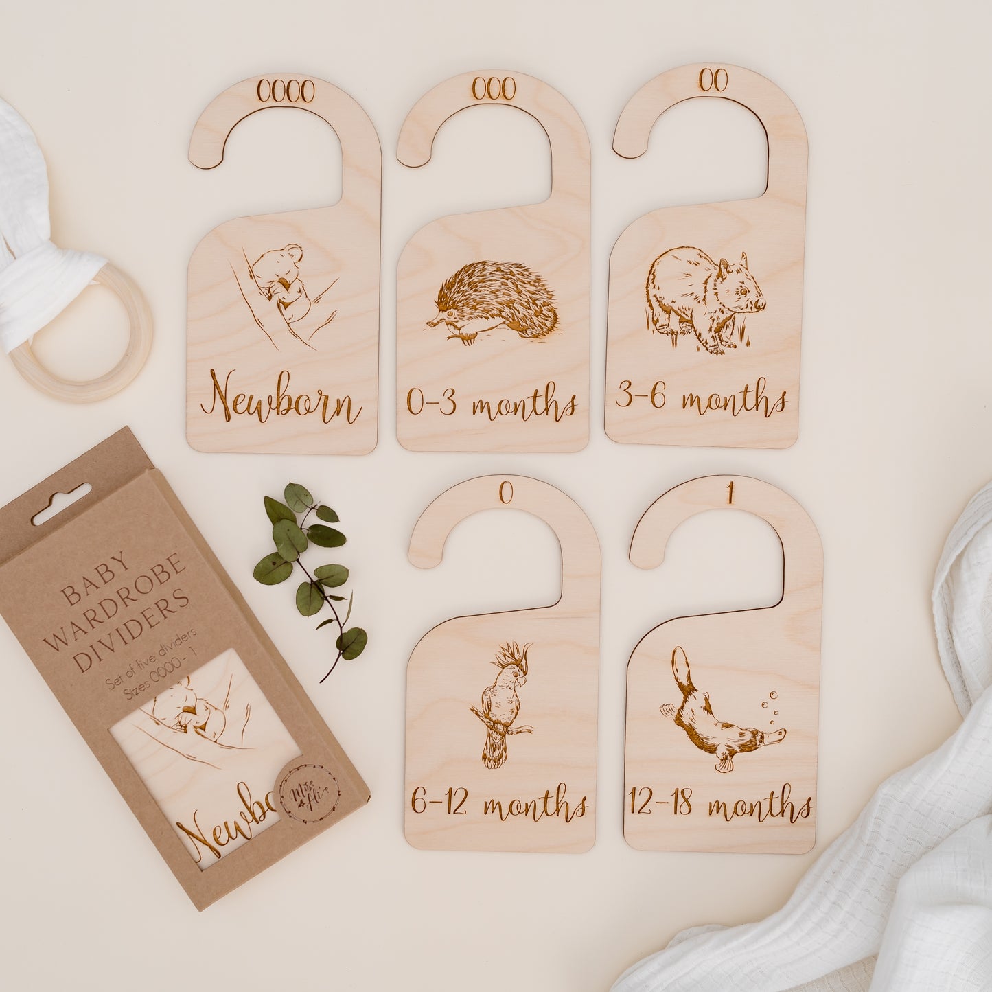 Wardrobe Dividers - Australian Animal Miss Ali's