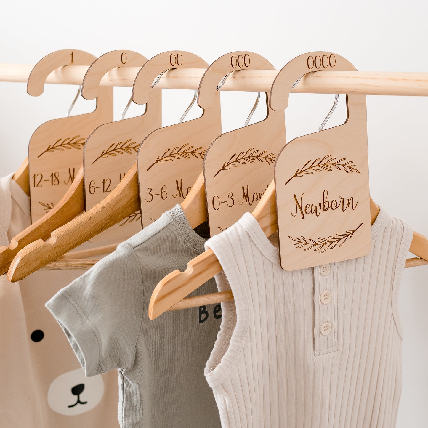 Wardrobe Dividers - Leaf Miss Ali's