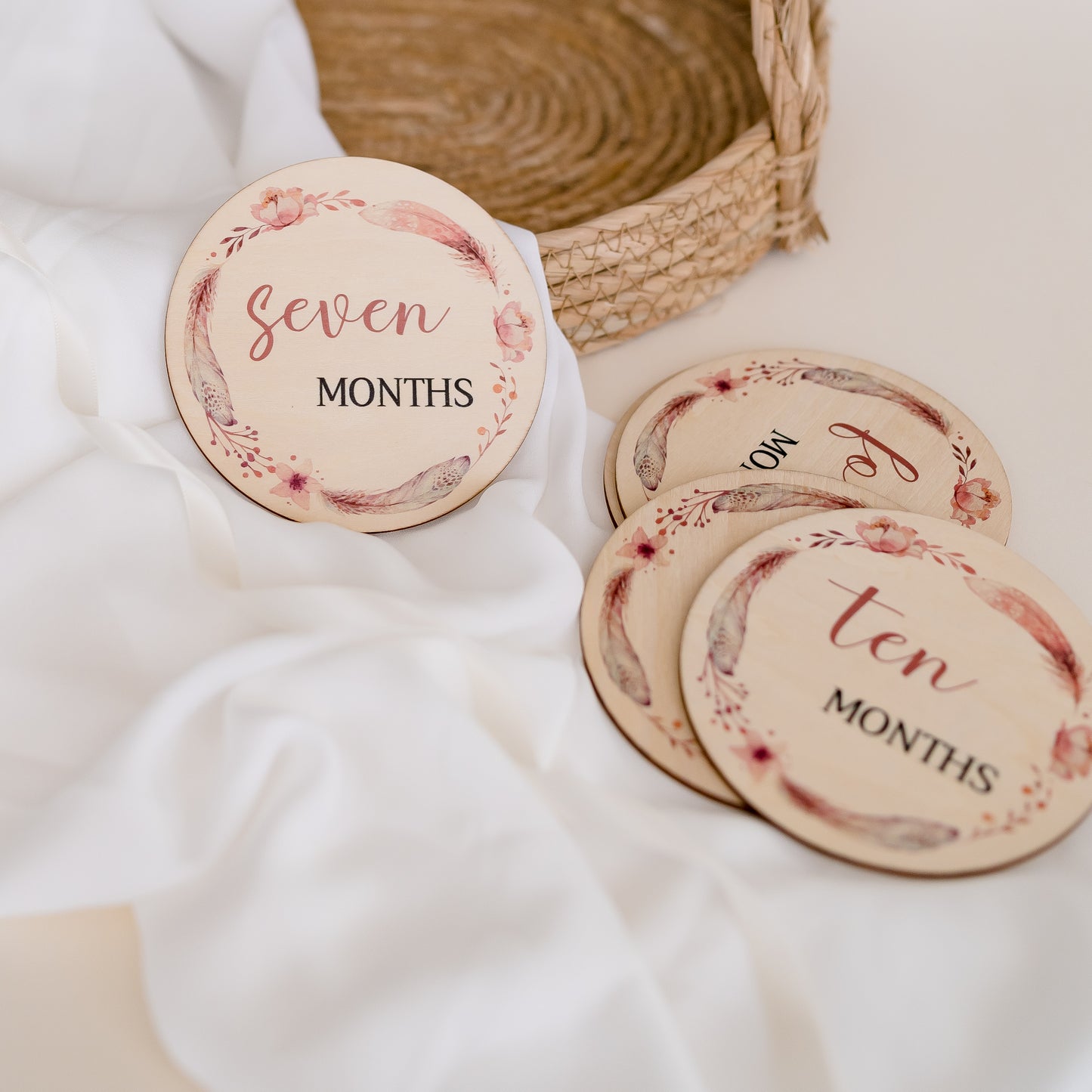 Baby Milestone Discs - Beautiful Boho Miss Ali's