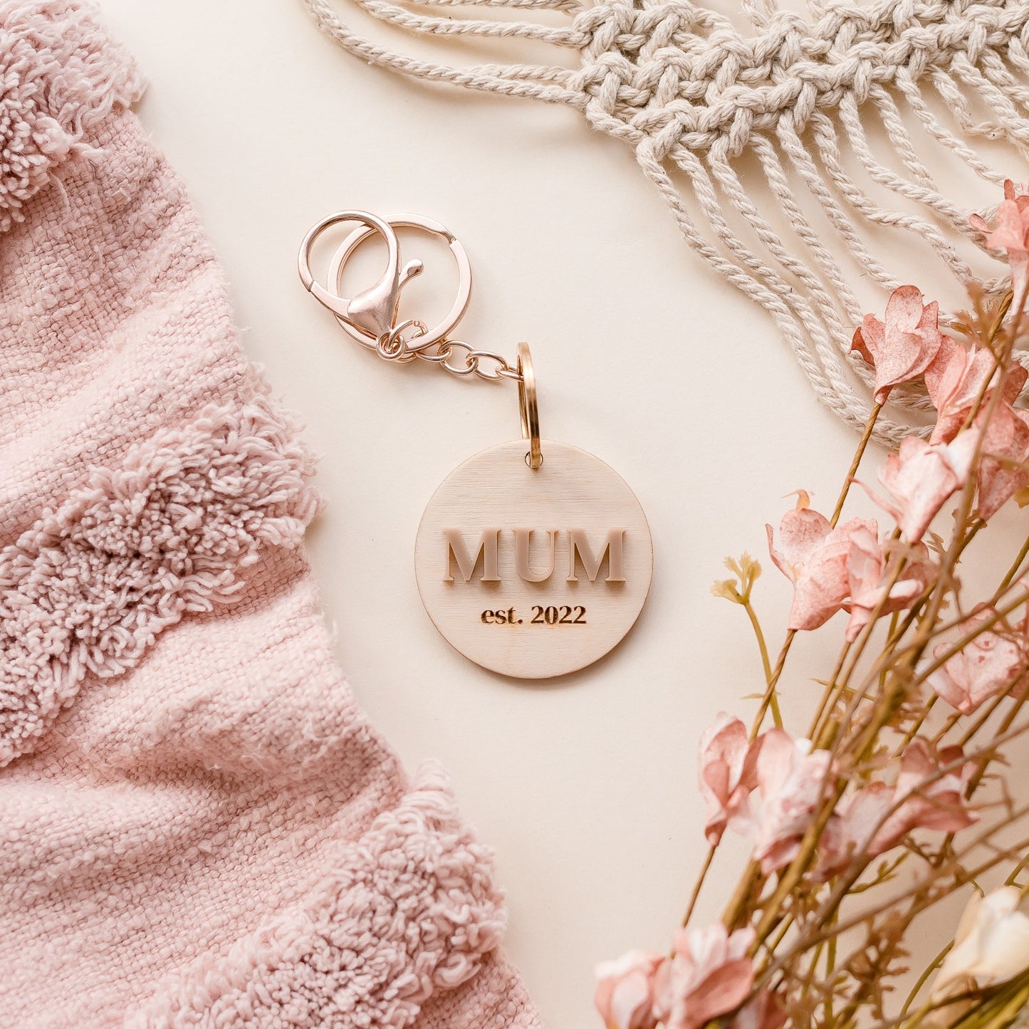 MUM est. Keyring keyring Miss Ali's