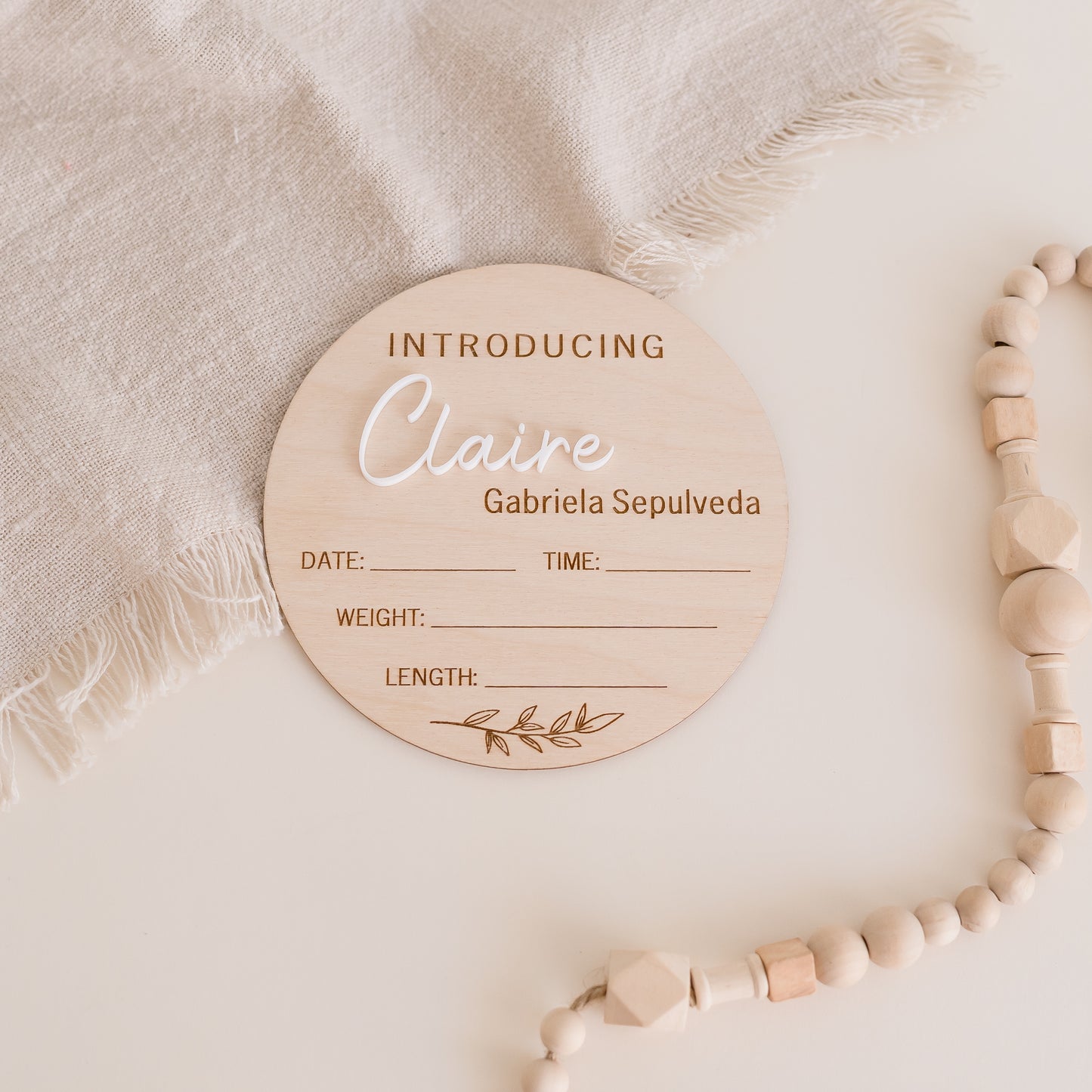 Introducing - Personalised Fill in the Details fill in name Miss Ali's