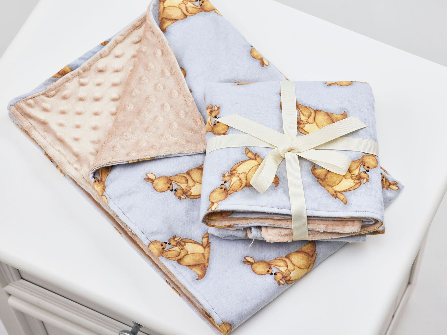 Handmade Baby Blanket - Blue Miss Ali's