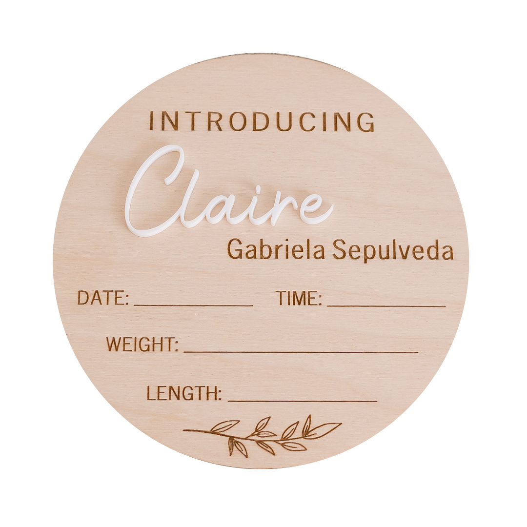 Introducing - Personalised Fill in the Details fill in name Miss Ali's