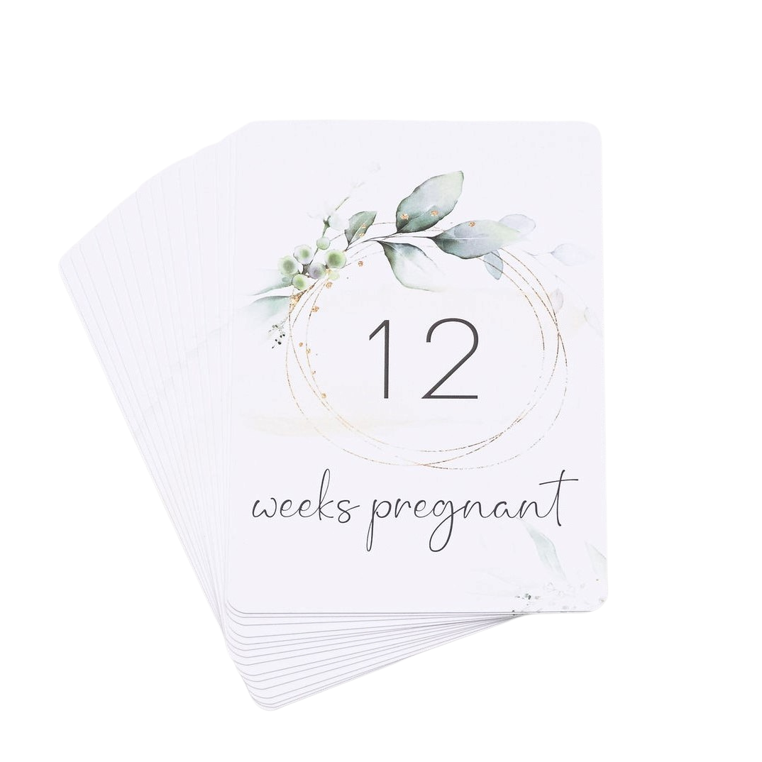 Milestone Cards - Pregnancy Miss Ali's