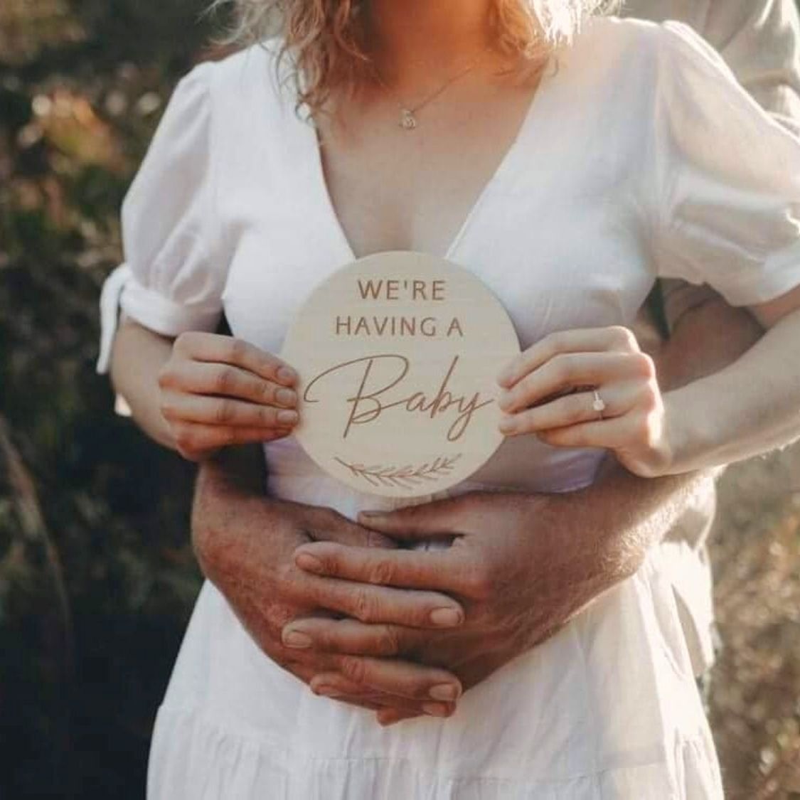 Pregnancy Announcement Plaques
