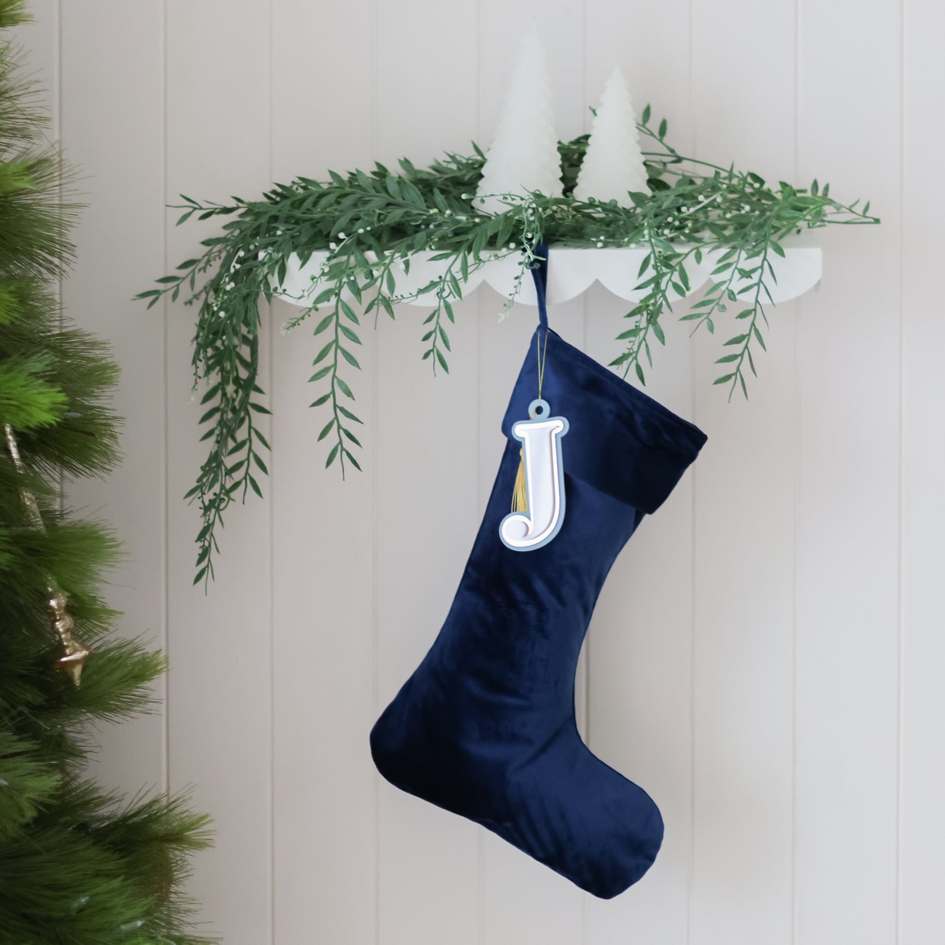 Velvet Christmas Stocking Velvet Christmas Stocking Miss Ali's   