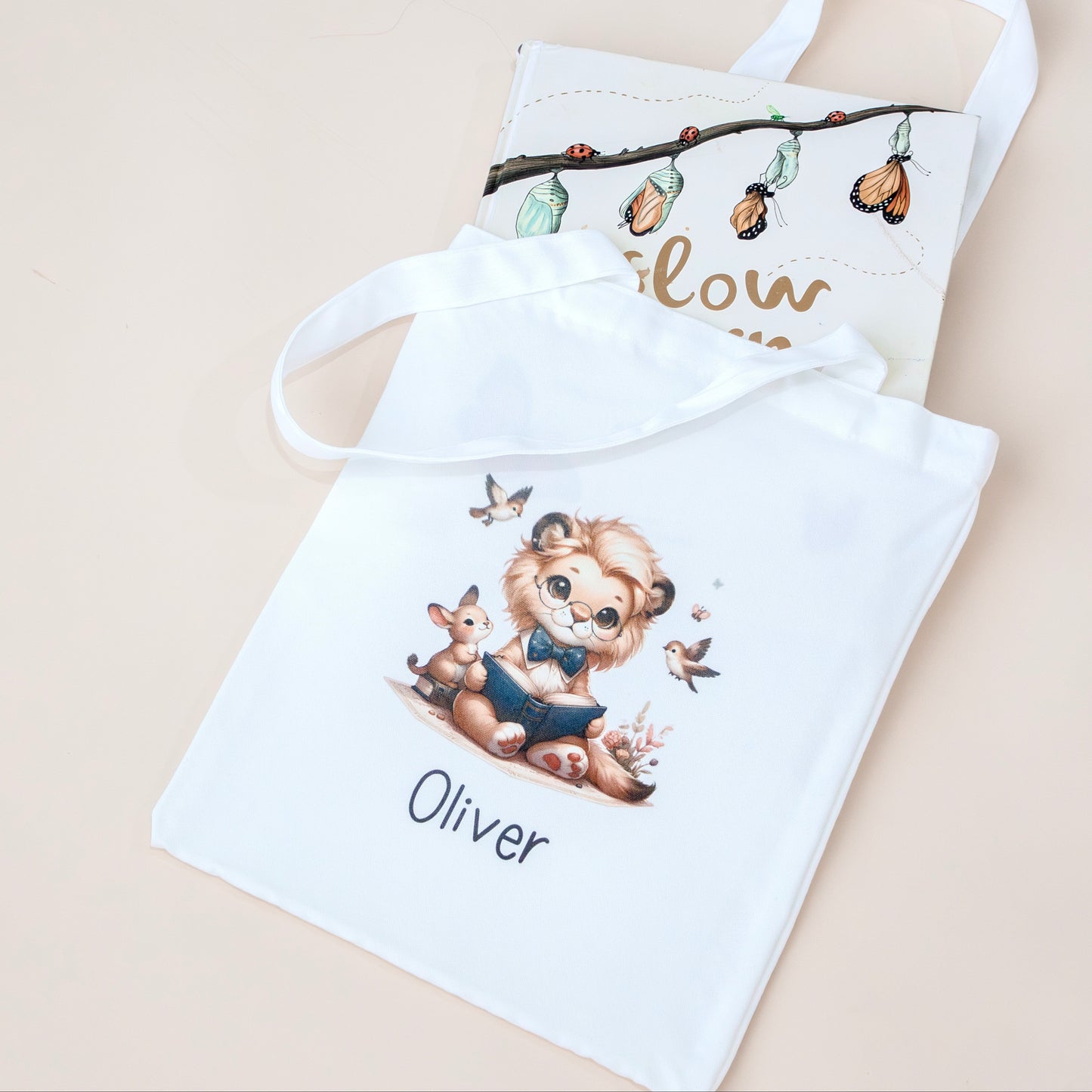 Personalised Library Bags Name Miss Ali's