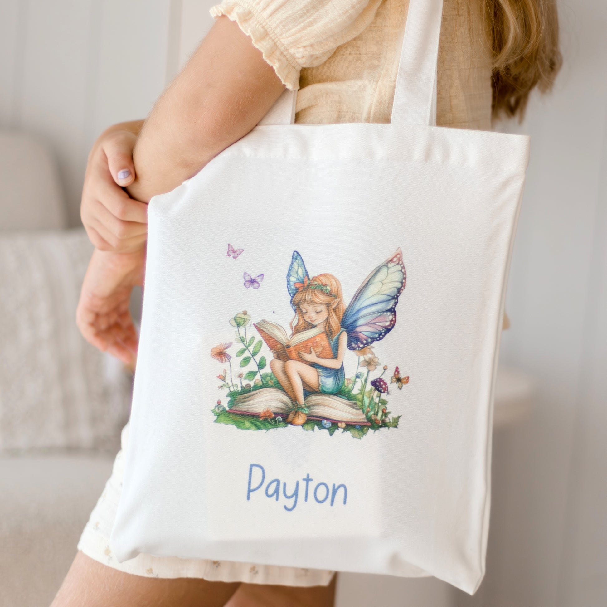 Personalised Library Bags Name Miss Ali's