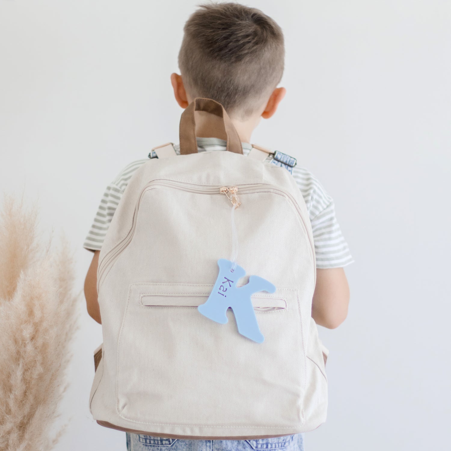 Acrylic Letter Bag Tag letter bag tag Miss Ali's