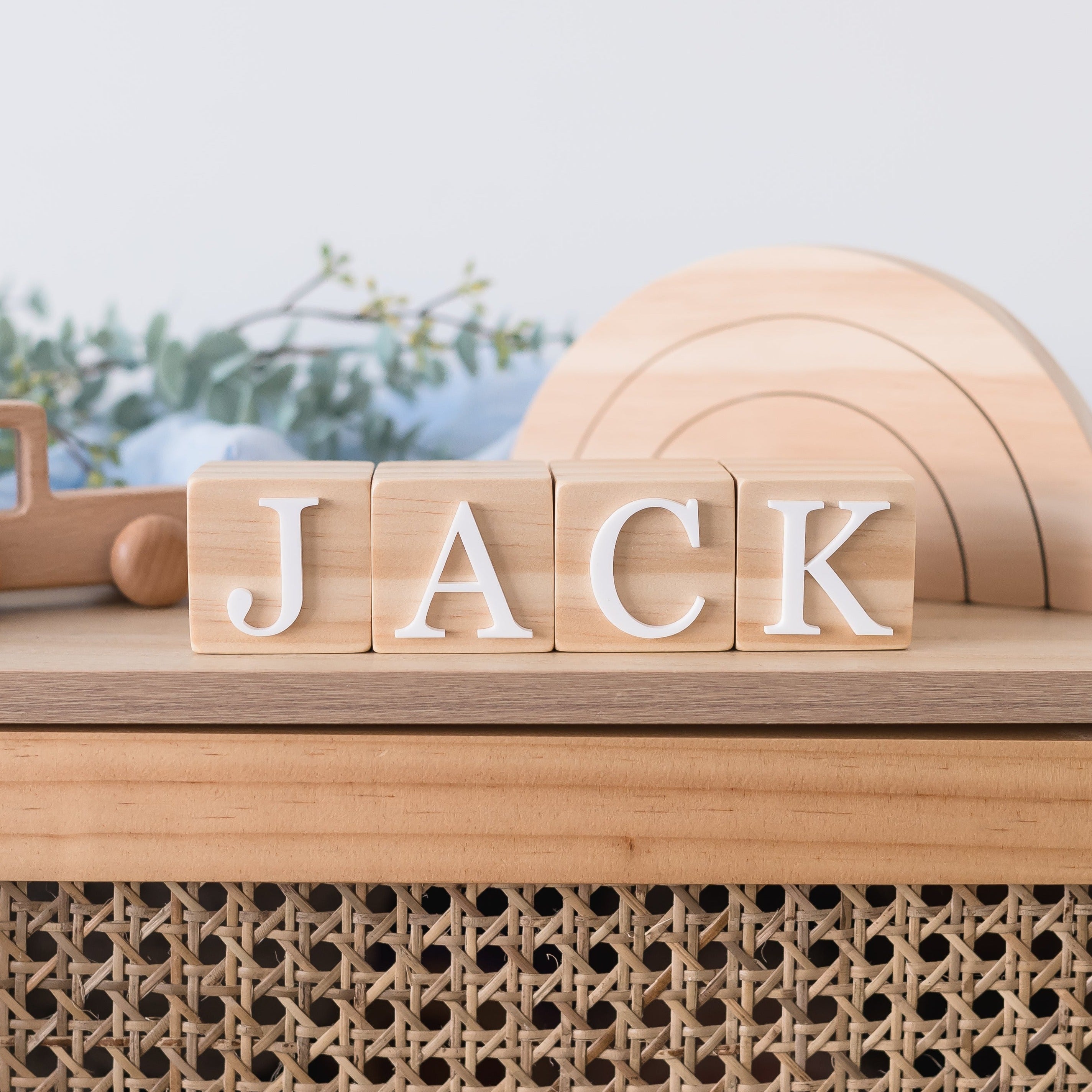 Name Block Example Personalised Name Blocks – Miss Ali's