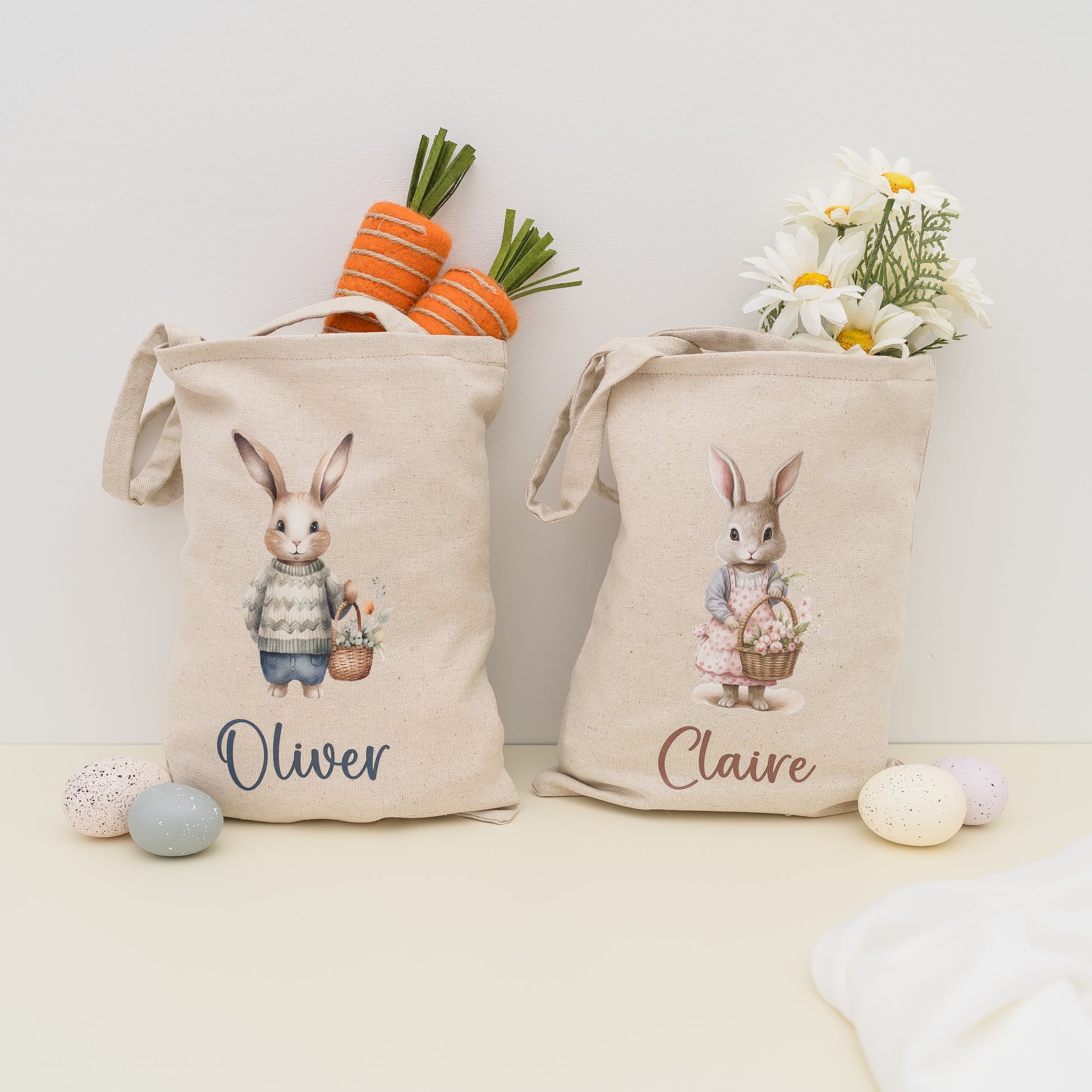 Easter Hunt Bag - Personalised personal xmas Miss Ali's   