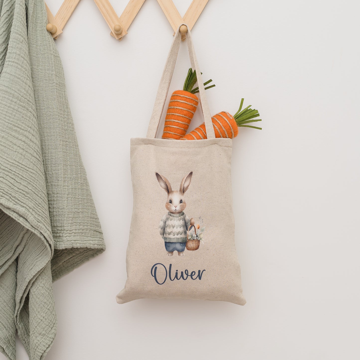 Easter Hunt Bag - Personalised personal xmas Miss Ali's   