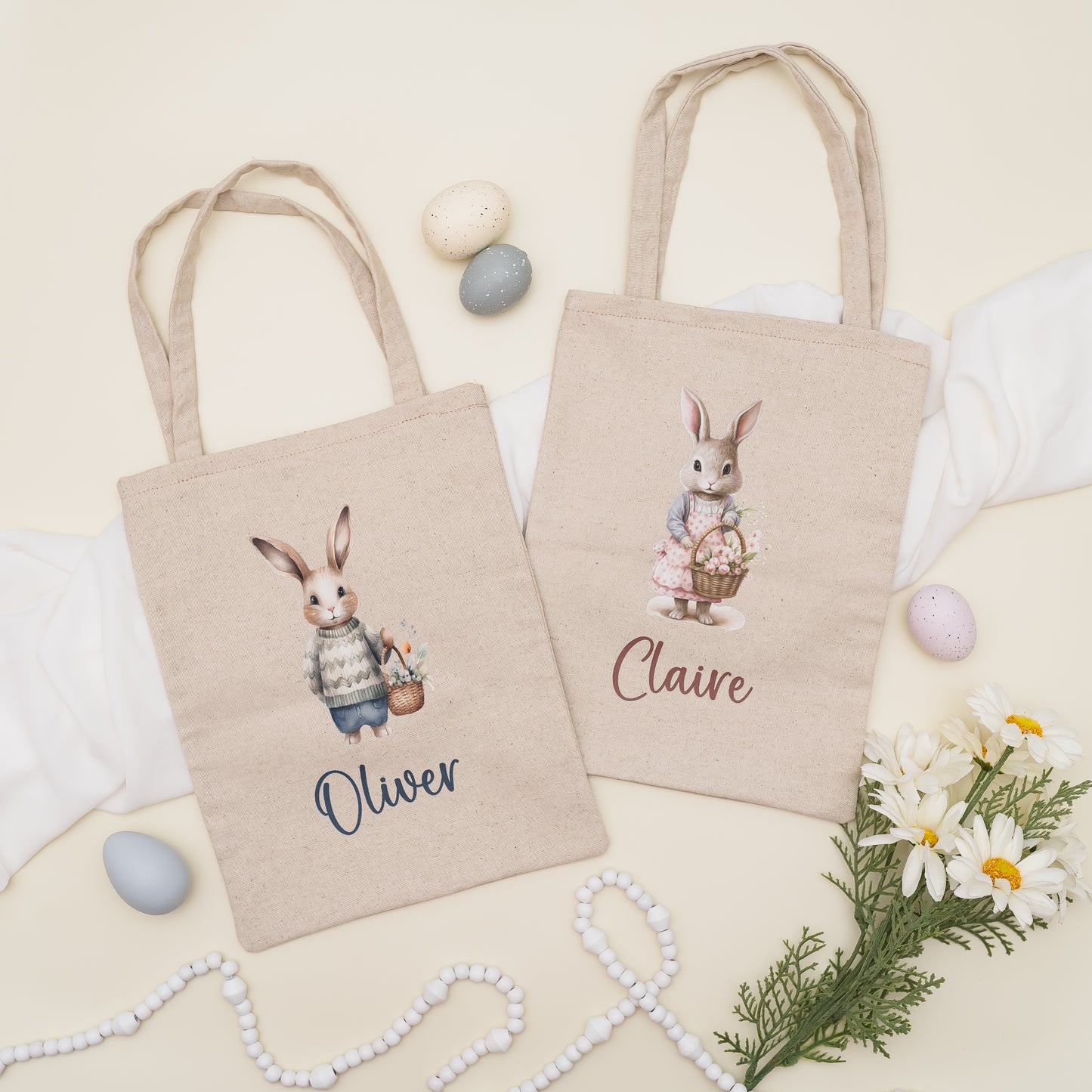 Easter Hunt Bag - Personalised personal xmas Miss Ali's   