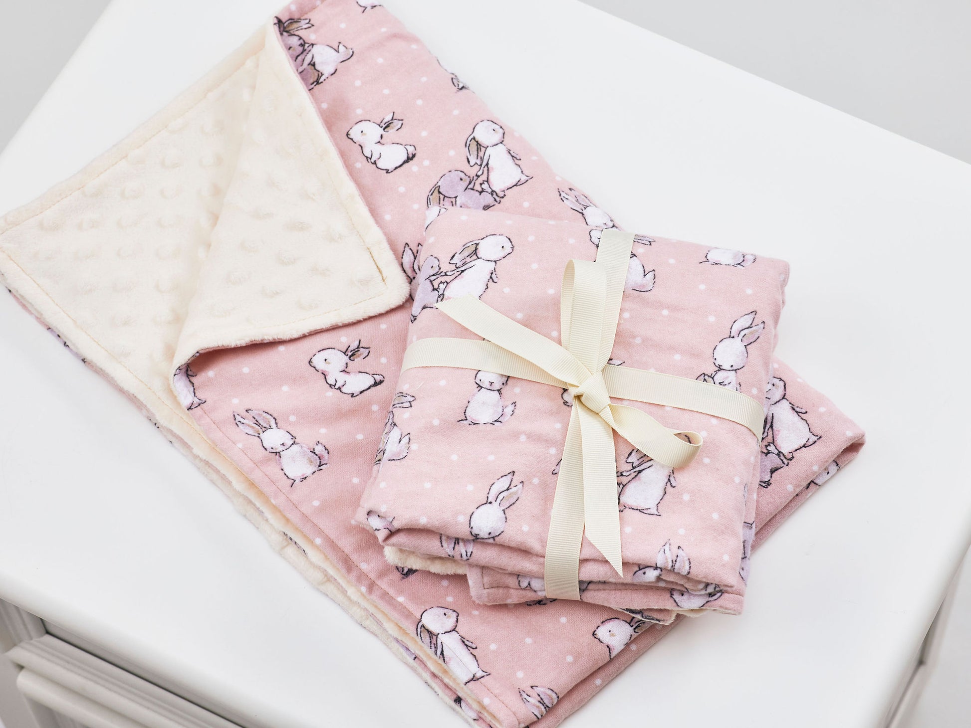 Handmade Baby Blanket - Pink  Miss Ali's   