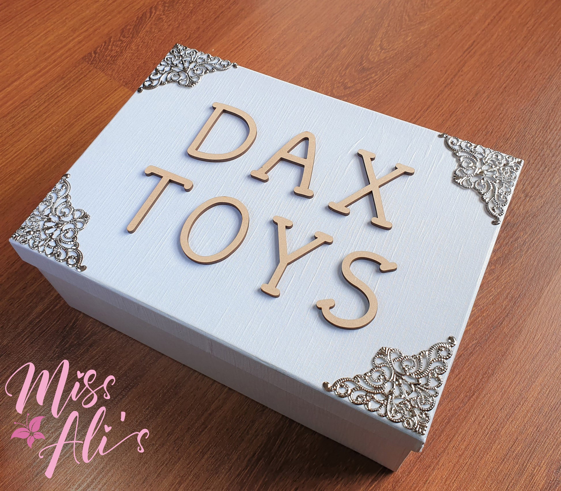 MDF Wooden Individual Letters - PLAYFUL Font MDF letter Miss Ali's   