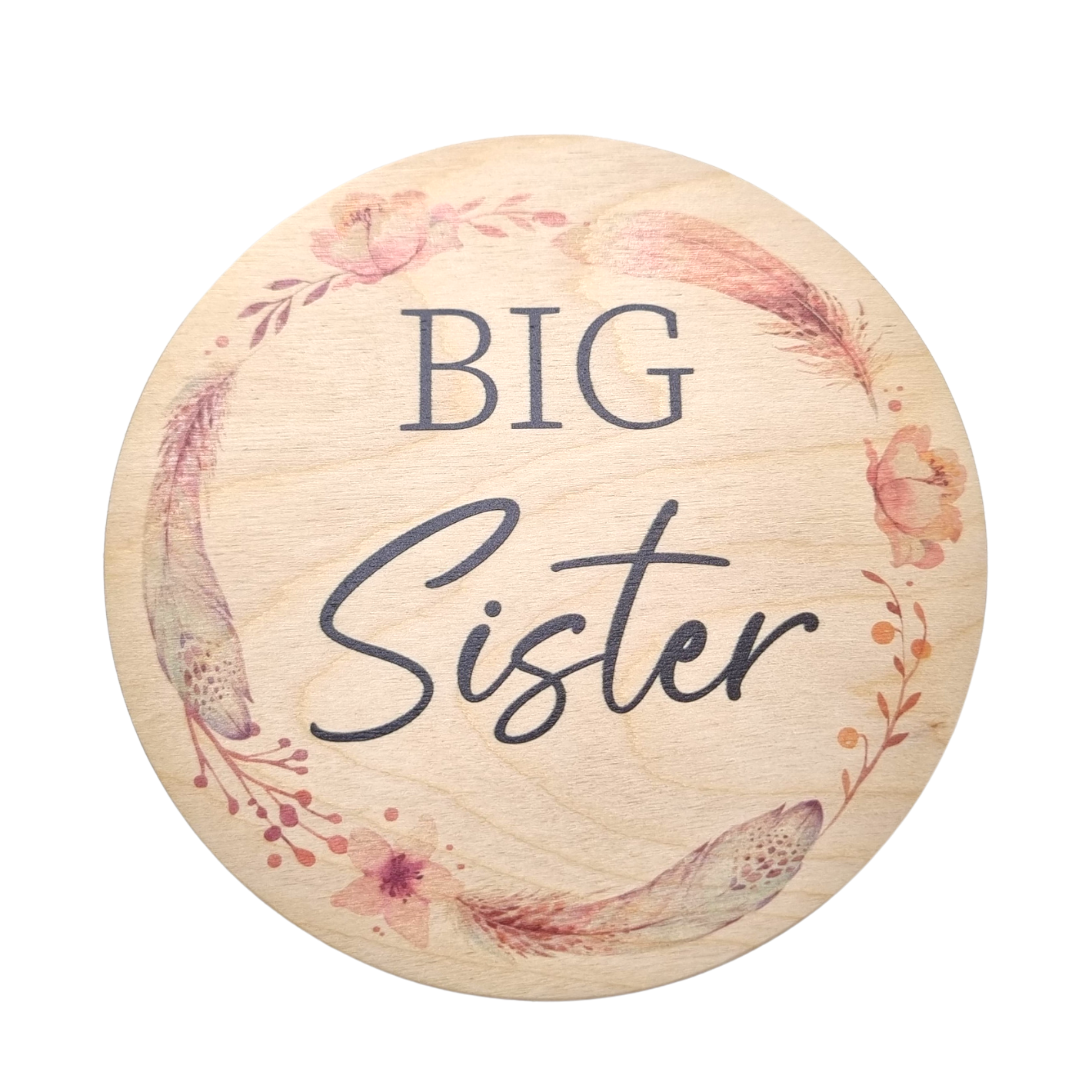 Big Sister Plaque - Colour  Miss Ali's   